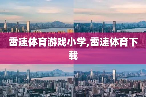 雷速体育游戏小学,雷速体育下载