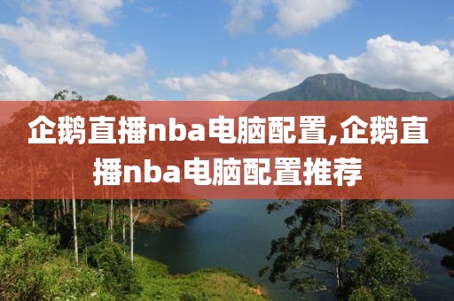 企鹅直播nba电脑配置,企鹅直播nba电脑配置推荐