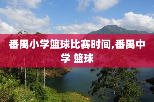 番禺小学篮球比赛时间,番禺中学 篮球