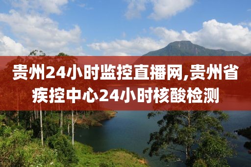 贵州24小时监控直播网,贵州省疾控中心24小时核酸检测