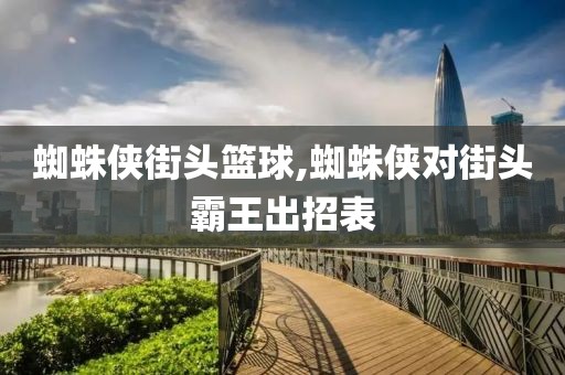 蜘蛛侠街头篮球,蜘蛛侠对街头霸王出招表