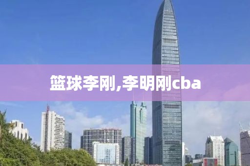 篮球李刚,李明刚cba