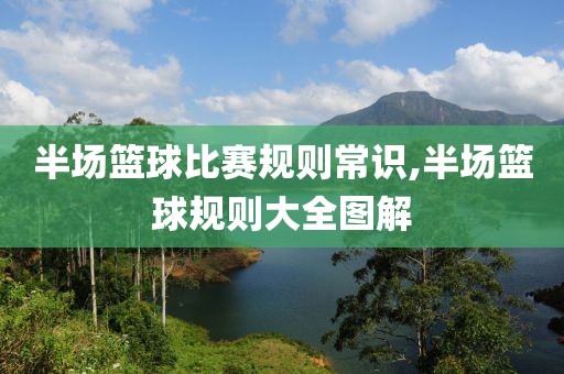 半场篮球比赛规则常识,半场篮球规则大全图解
