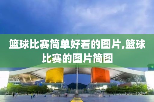 篮球比赛简单好看的图片,篮球比赛的图片简图