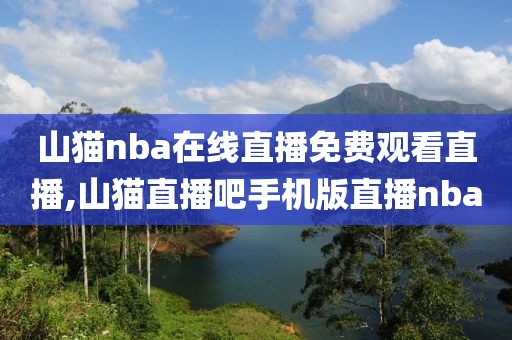 山猫nba在线直播免费观看直播,山猫直播吧手机版直播nba