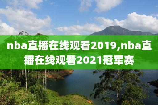 nba直播在线观看2019,nba直播在线观看2021冠军赛