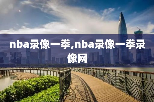 nba录像一拳,nba录像一拳录像网