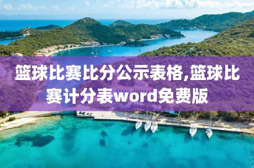 篮球比赛比分公示表格,篮球比赛计分表word免费版