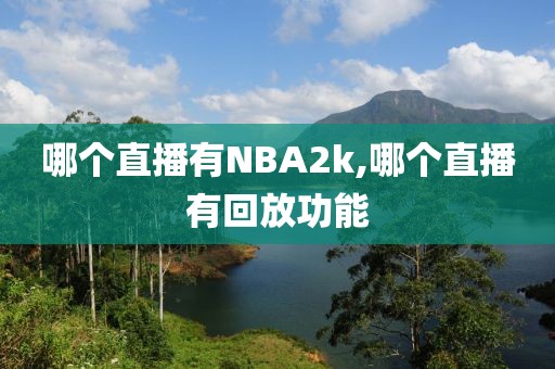 哪个直播有NBA2k,哪个直播有回放功能