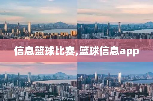 信息篮球比赛,篮球信息app