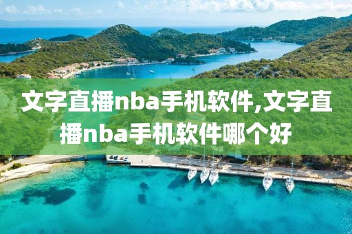 文字直播nba手机软件,文字直播nba手机软件哪个好