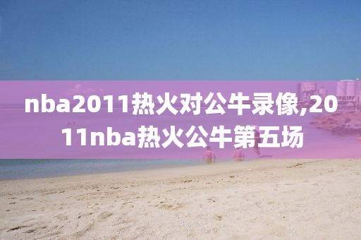 nba2011热火对公牛录像,2011nba热火公牛第五场