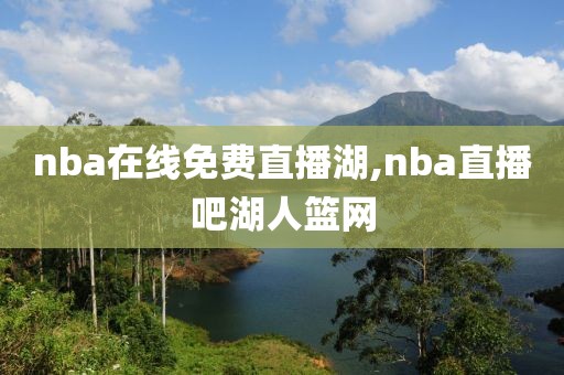 nba在线免费直播湖,nba直播吧湖人篮网