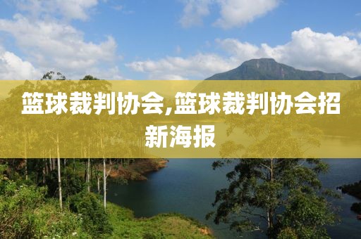 篮球裁判协会,篮球裁判协会招新海报