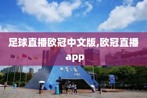 足球直播欧冠中文版,欧冠直播 app