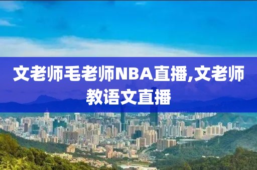 文老师毛老师NBA直播,文老师教语文直播